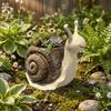 Resin Snail Planter Cartoon Creature Planter Pencil Holder Snail Flowerpot  Office
