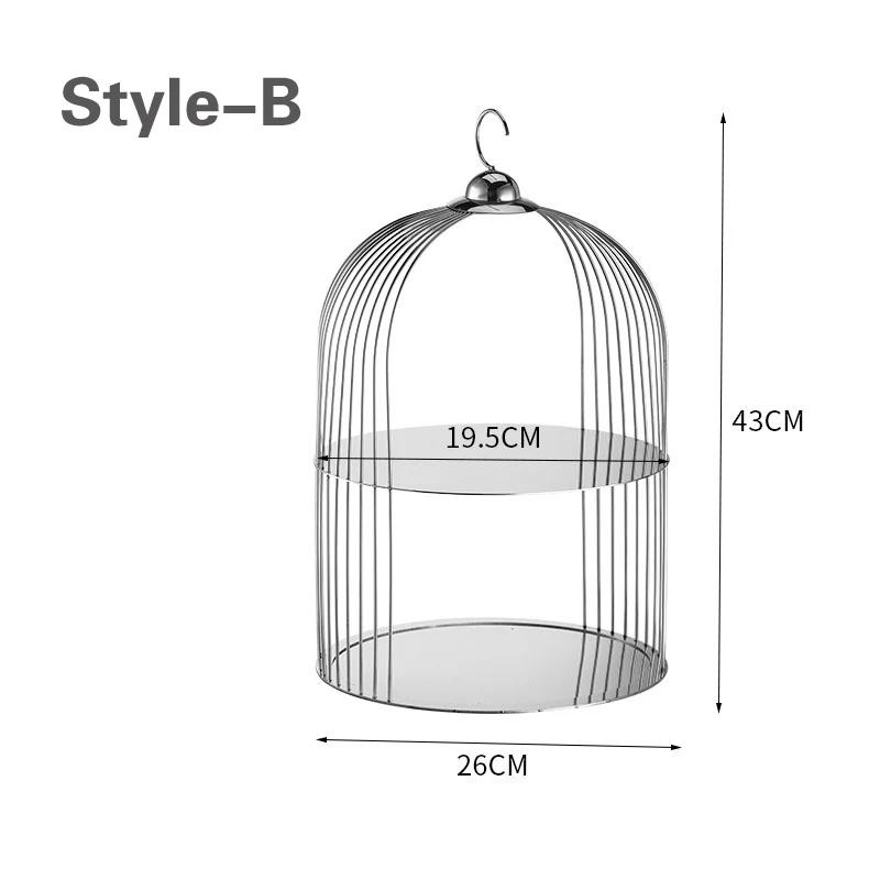 Wedding Buffet Cake Set Up Dessert Table Decorations Display Rack Set European Style Snack Rack Food Stand Cake Stand Cake Stand