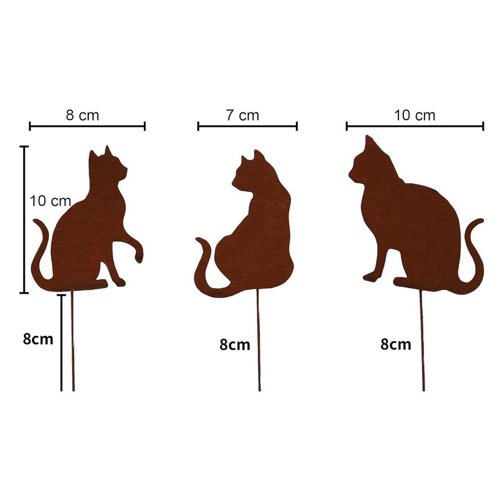 2024 Rusted Animal Silhouette Garden Flower Pot Decoration for Outdoor Courtyards and Grasslands