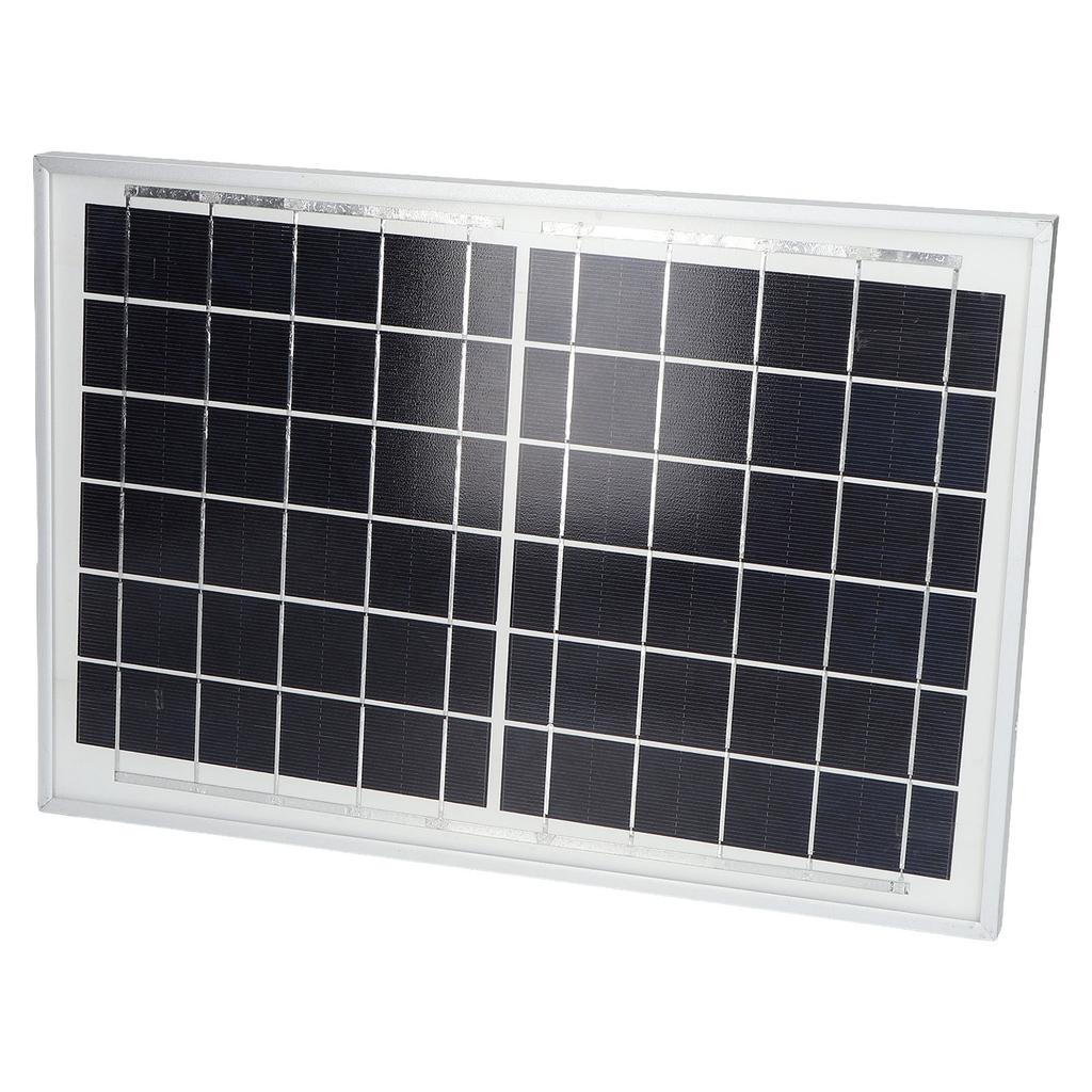 Solar Power Panel Waterproof Dustproof Lightweight Portable Solar Panel Charger for Small Drying Camps 6V 10W