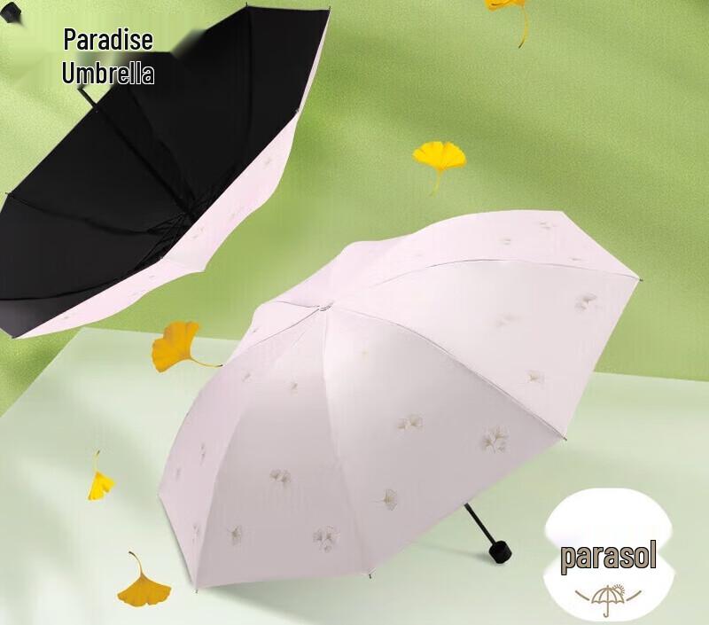 Paradise Compact UV Protection Sun & Rain Umbrella