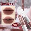 LEEMEMBER Limon Double-Ended Matte & Water Gloss Lip Set with Primer and Nude Lipstick.