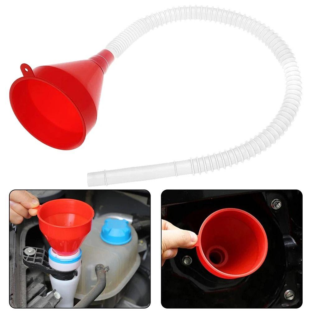 1Pcs Plastic Oil Funnel Universal Filling Funnels  Car Motorcycle Engine Gasoline Oil