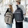 Backpack Men's Luxury Sense Casual Business Travel Backpack Large Capacity Travel Bag High School Student School Bag Computer Bag