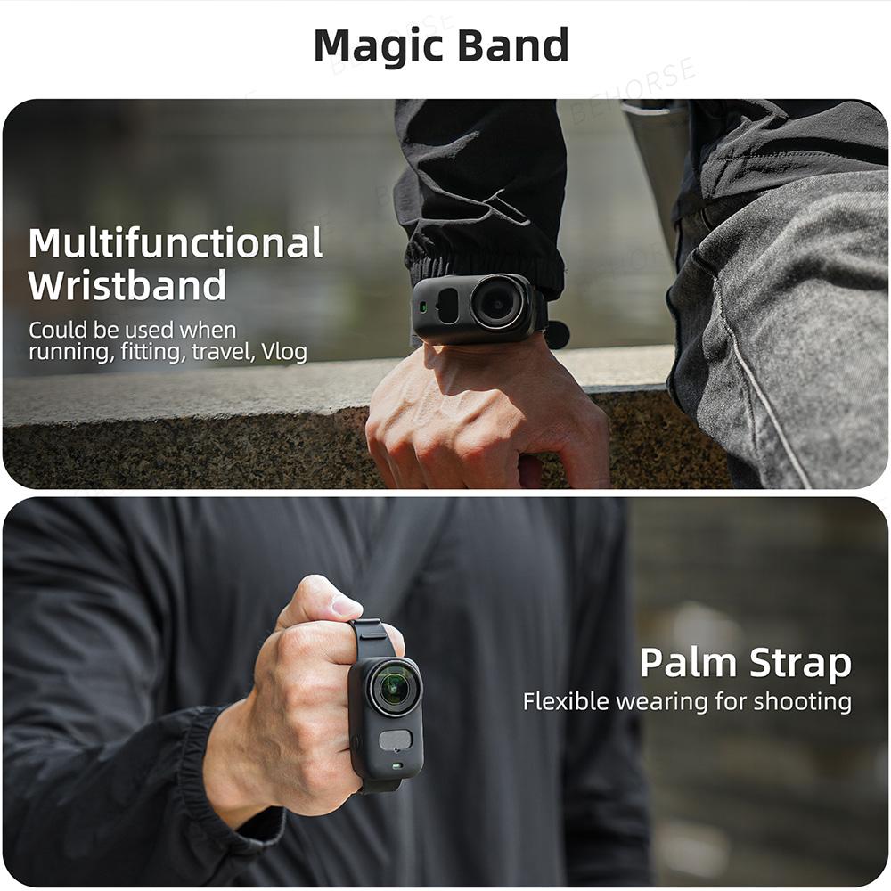 Hand Wrist Silicone Strap For DJI Osmo Nano Silicone Case Protective Cover Adjustable Strap For DJI Osmo Nano Camera Accessories