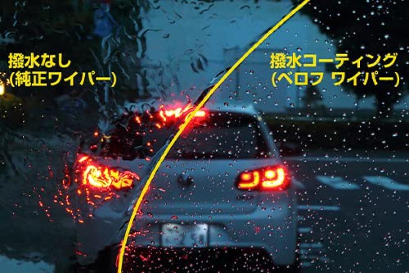 Super Wiper Blades for W206 Side Passenger Side Full Set by iBeauty Wipers Water-Repellent Mercedes-Benz C-Class (Driver 550mm, 550mm) - S-Flat