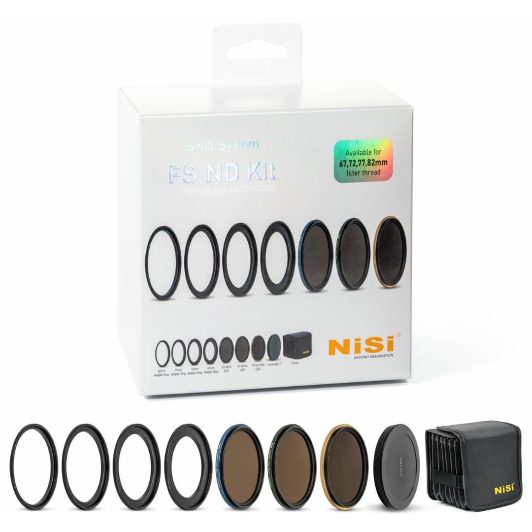 

NiSi SWIFT FS ND Kit (8+64+1000) 67-82mm