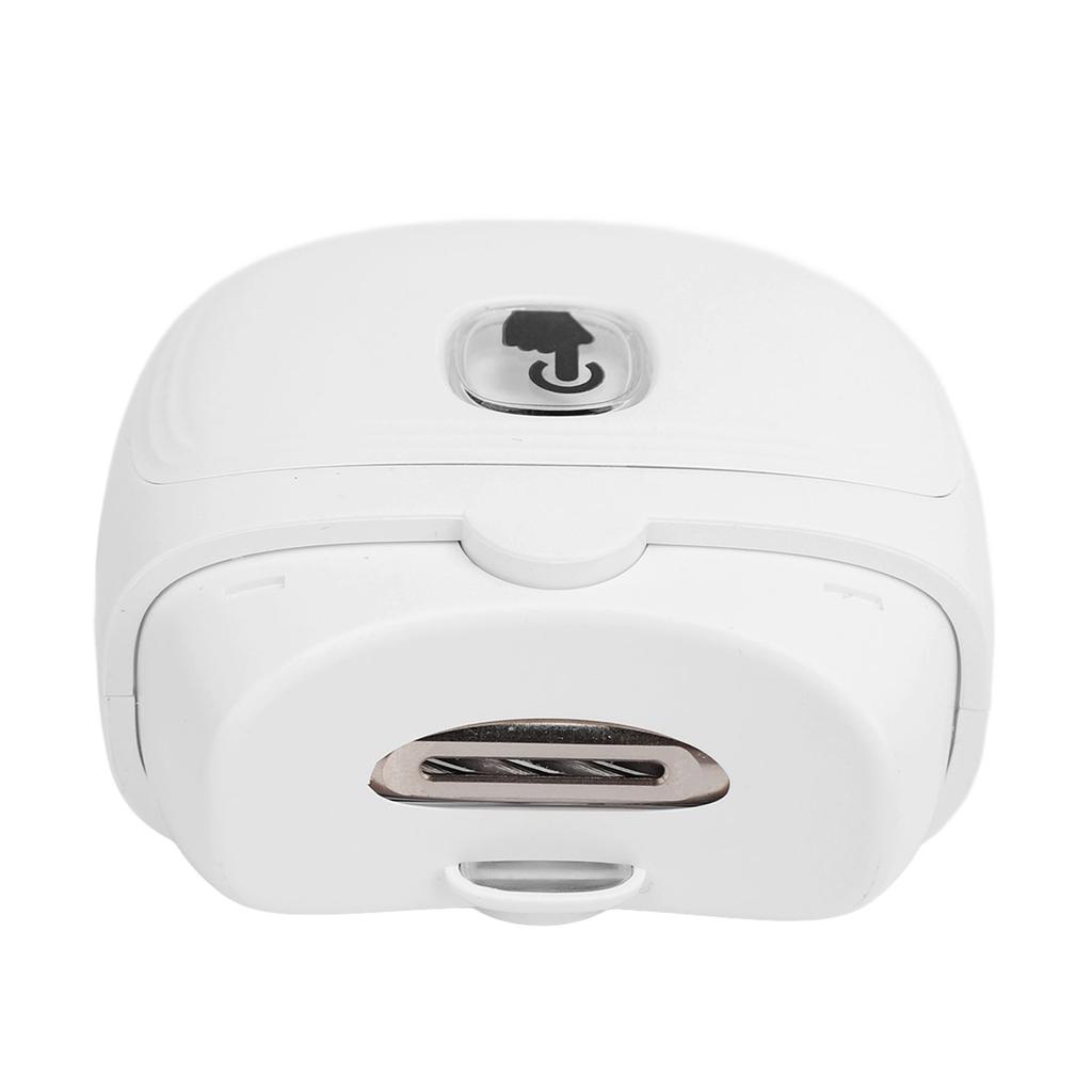 Electric Automatic Nail Clipper with Light Fingernail Cutter Nail Scraps Storage Rechargeable