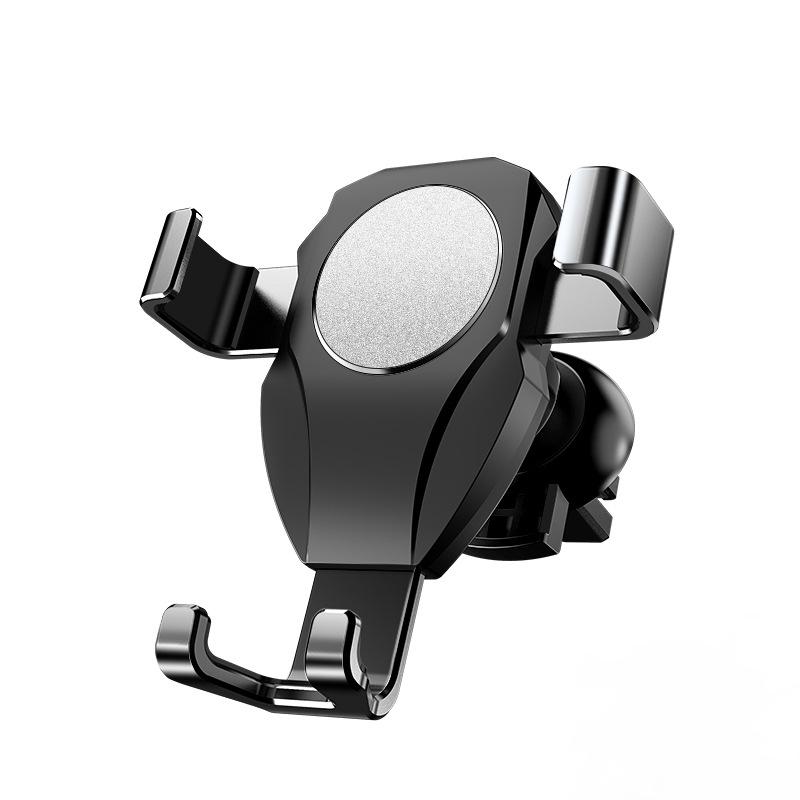 Gravity-Sensing Car Phone Holder with Vent Clip