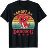 Camiseta divertida con la frase "Adopta un demodog", regalo para amantes de los perros (hombres, mujeres y niños).