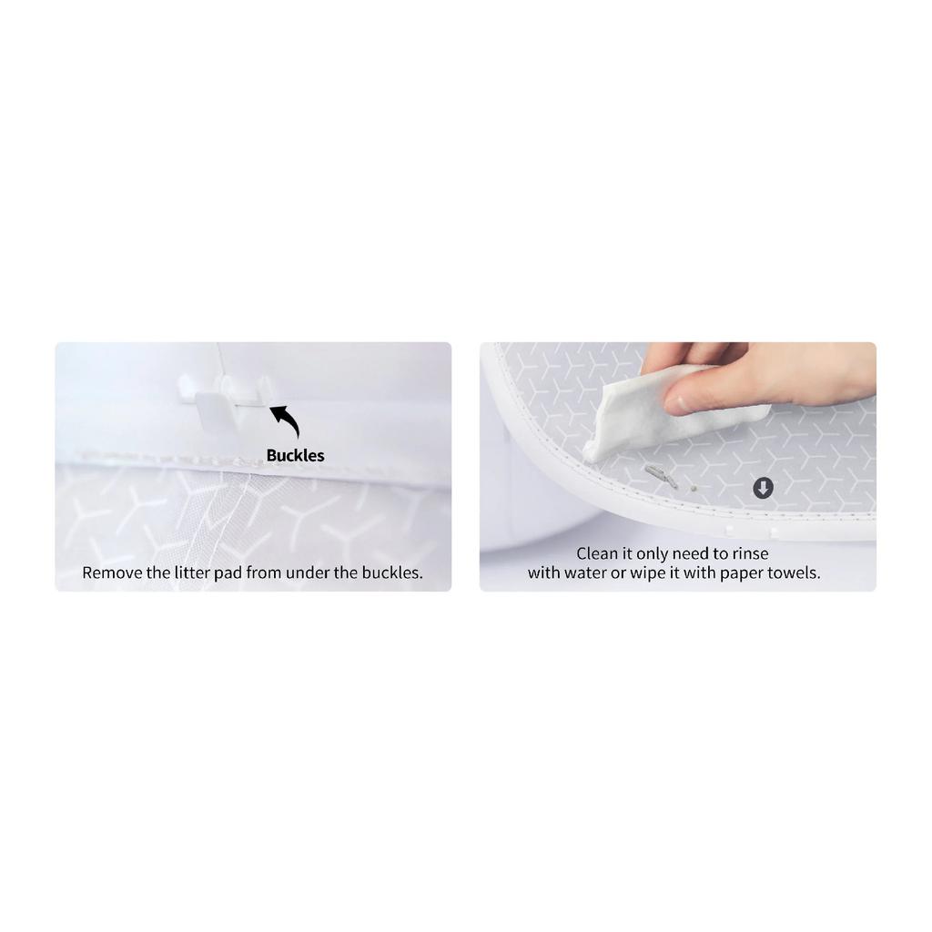 Original PURA MAX Sandbox Cats Litter Box Mat Accessories Pad Supplies Pet Products Automatic Toilet Mat