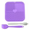 Pet Licking Plate Slow Food Bowl Dog Licking Plate Slow Food Pad Pet Silicone Plate Pet Bowl Smell Licking Pad Licking Plate