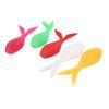25PCS Fishing Soft Baits TPR High Elasticity Floating Pomfret Bait Artificial Lures Fishing Accessories for Freshwater