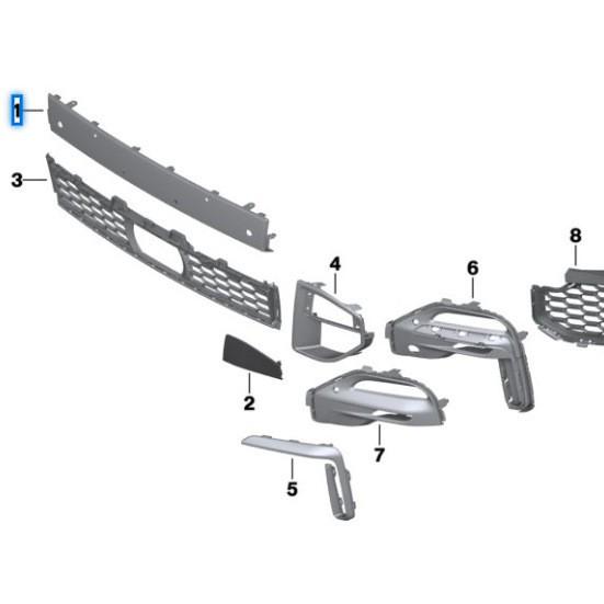 BMW X5 G05 Front Bumper Trim 51118099656