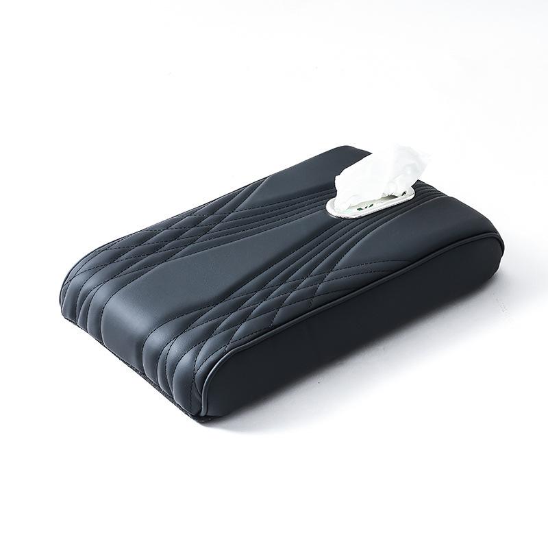 Memory Foam Car Armrest Pad & Tissue Box Cover