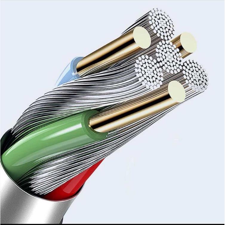 2025 3 In 1 Fast Cable for Mobile Phone Fast Charger MicroUSB Cable Type C Android Charger Cable for lPhoneThree Data Charge Cable
