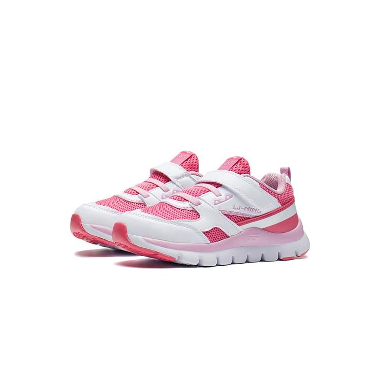 Li Ning Kids Sports Shoes 001 Qicheng Autumn Official Website Shock Absorption Rebound Round Toe Kids Sneakers YKAQ018-46