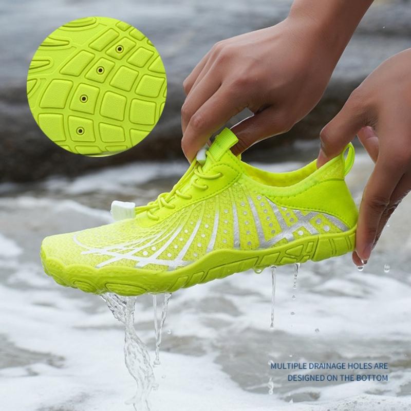 Quick Dry Aqua Shoes Men Women Non-slip Beach Wading Sneakers Breathable Soft Water Sports Footwear for Surfing Swimming