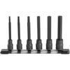 Long Hexagon Socket Set 6 Pieces with Holder 9.5mm Drive Strong Type