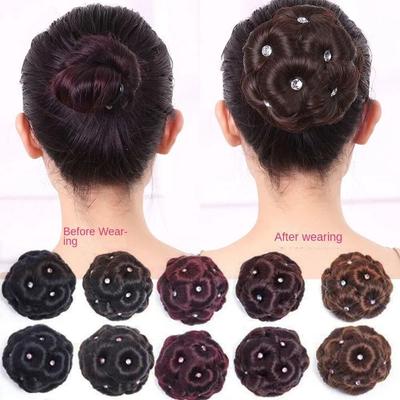 Elastic Hair Clips Wig Synthesis Hairpiece Claw Clip Fashion Hair Accessories