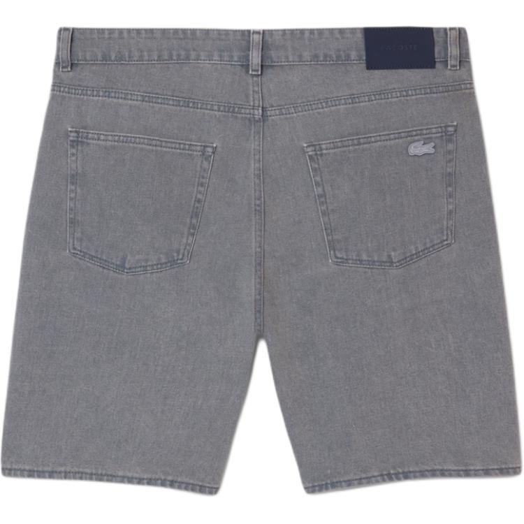 LACOSTE Washed effect Denim Shorts FH9929-FNI