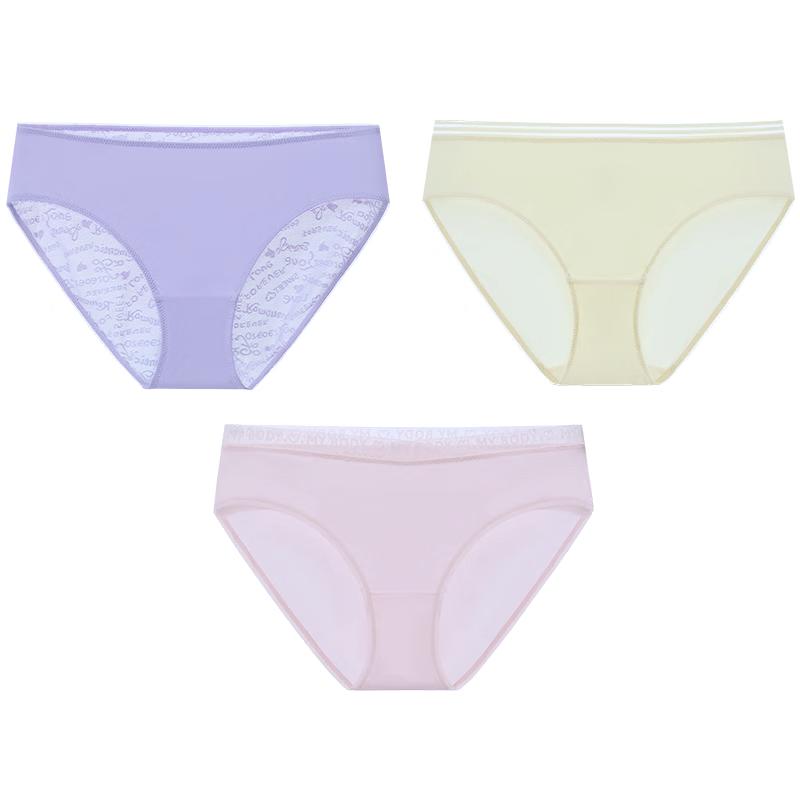 mybody Women s Breathable Seamless Quick-Dry Underwear 3-Pack L