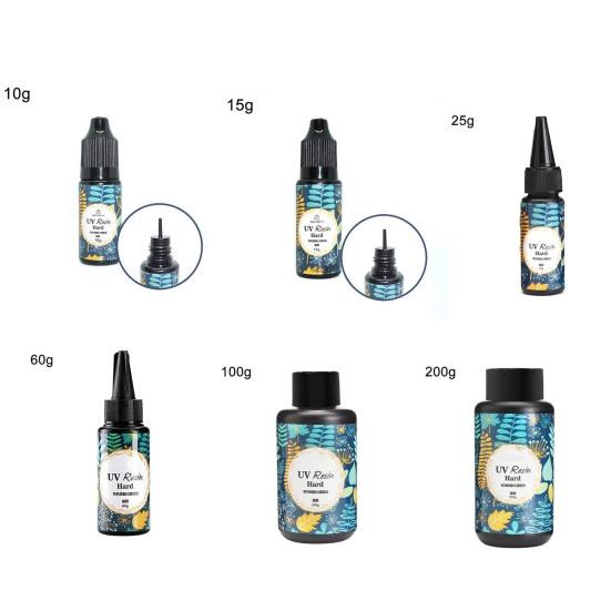 1 бутылка 10/15/25/60/100/200 г функциональный клей модная УФ-смола портативный многоразовый раствор УФ-смолы твердый клей для