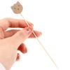 100Pcs Dekorative Zahnstocher Bär Cocktail Sticks Obst Spieße Party Dekoration
