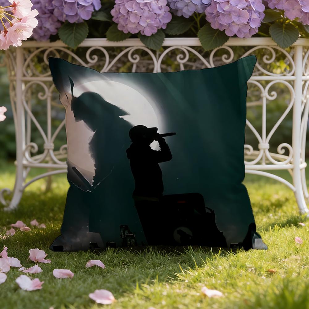 B-Beny J-Jr Rapper Cushion Cover Home & Car Dual-Scene Pillow Cover: Reversible for Premium Comfort