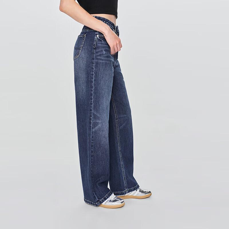 Lee Women's 428 High-Waist Straight-Leg Jeans