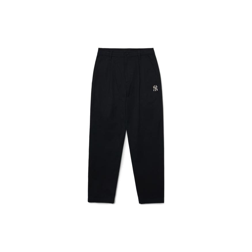 MLB Solid Color Comfortable Embroidered Casual Pants Men bottoms 3LWPB0131-50BKS