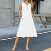 Women's Fashionable Casual -color Dress