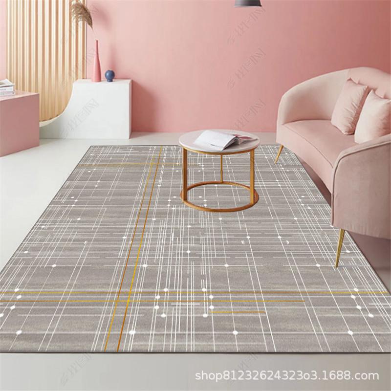 Nordic Geometric Pattern Carpet for Living Room and Bedroom