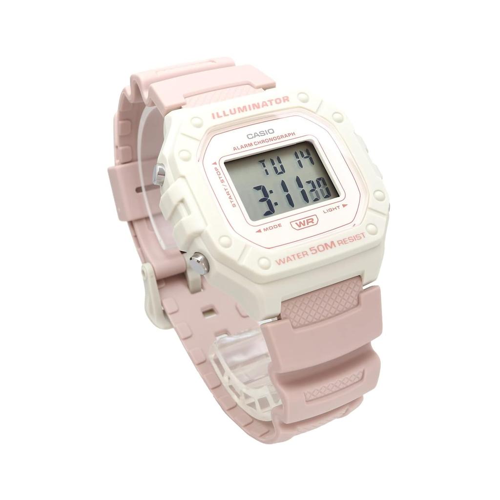 CASIO Standard Digital Watch W-218 Series Men's and Women's Cheap Casio Chippcasi Overseas Model, Standard