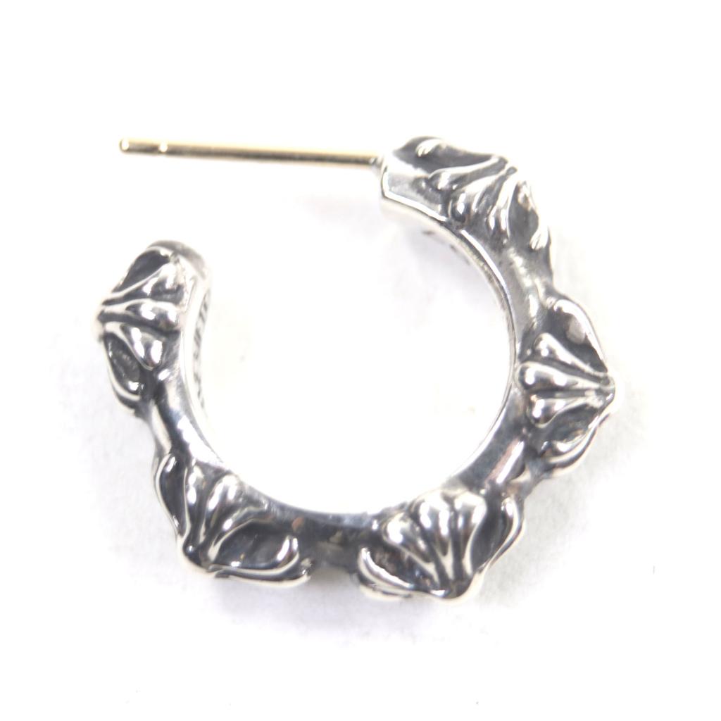 Excellent CHROME HEARTS Pierce Cross band For one ear Silver 925 mens Used