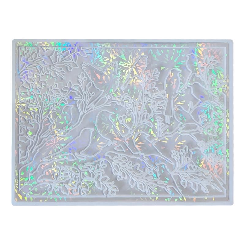 

Handmade Wall Art Works Moulds Wall Art Pendant Silicone Mold for Birds and Leaves Wall Art Hanging Decoration 1
