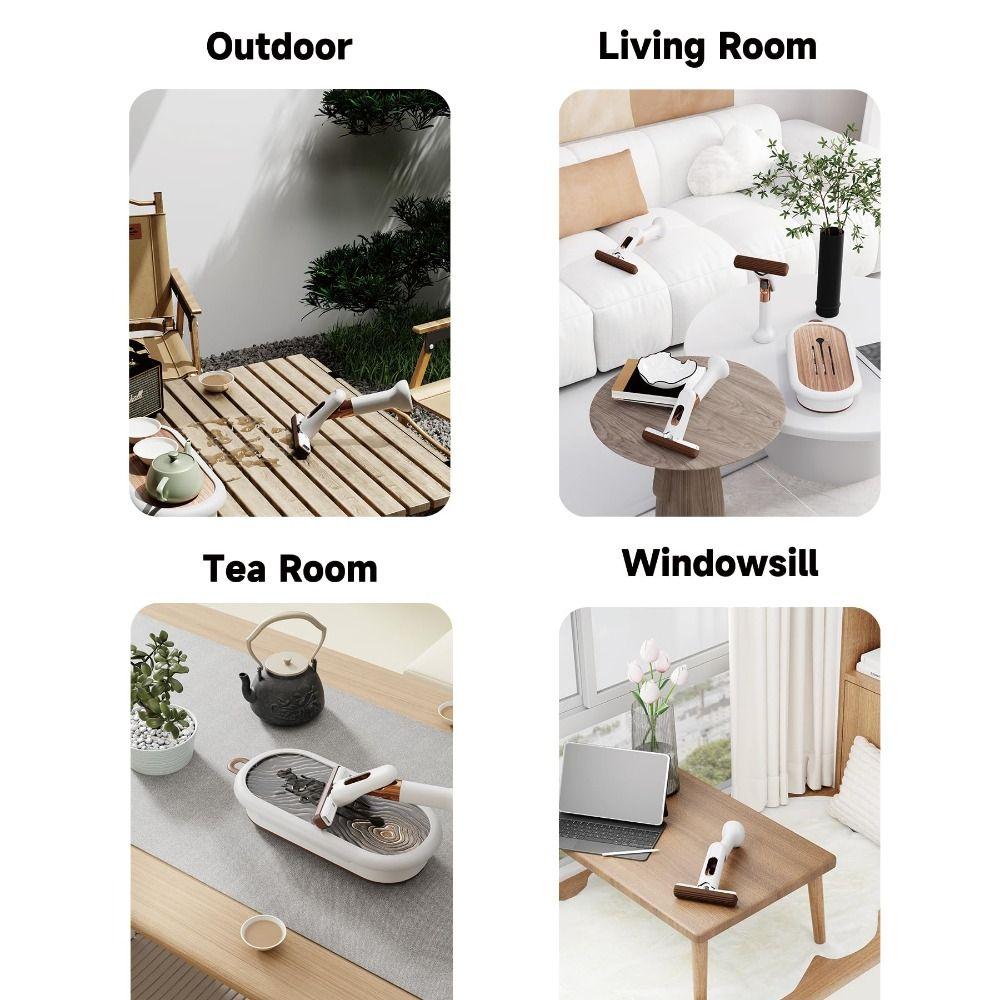 1/2/3Pcs Water-absorbing Mini Desktop Mop Foldable Lazy Handheld Mop Household Tool