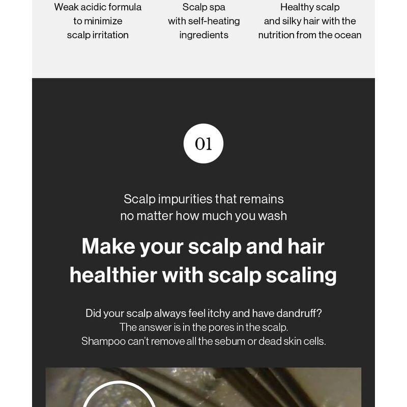 GROWUS - Sea Salt Therapy Scalp Scaler Jumbo