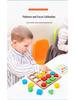 Wooden Geometric Shape Matching Game for Children's Education and Parent-Child Interaction