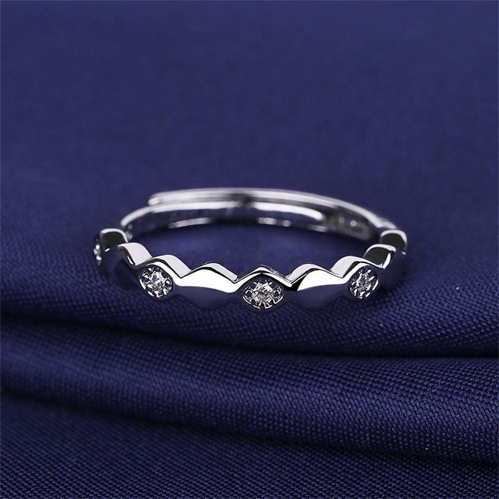 Voguish Stylish Simplicity Finger Ring All Match Women Jewelry S  Tone Demon Eye Rings Anniversary Birthday Festival Present GiftFashion