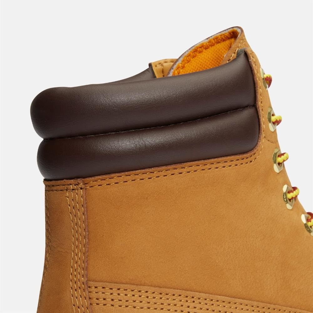 Ghete pentru bărbați Timberland cu șireturi de 6 inci - Grâu - A27TP (Mărime pantofi japoneză, Adult, Numeric, 26.5 cm) [Import paralel]