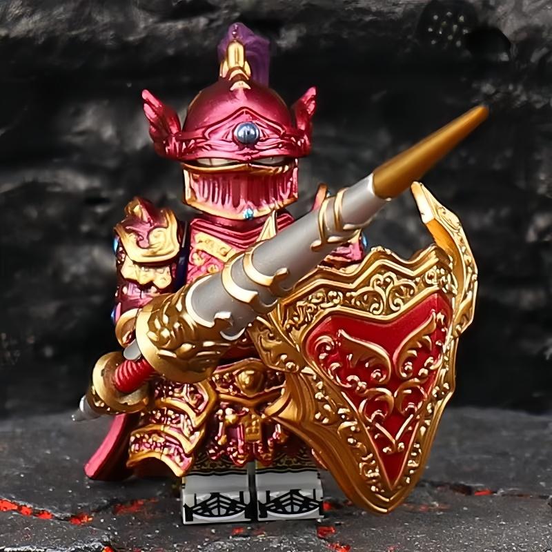 Lich King Medieval Round Table Knights Building Block Anime Sir Kay/Gaheris Bricks Action Figure Collection Model Toy Gifts