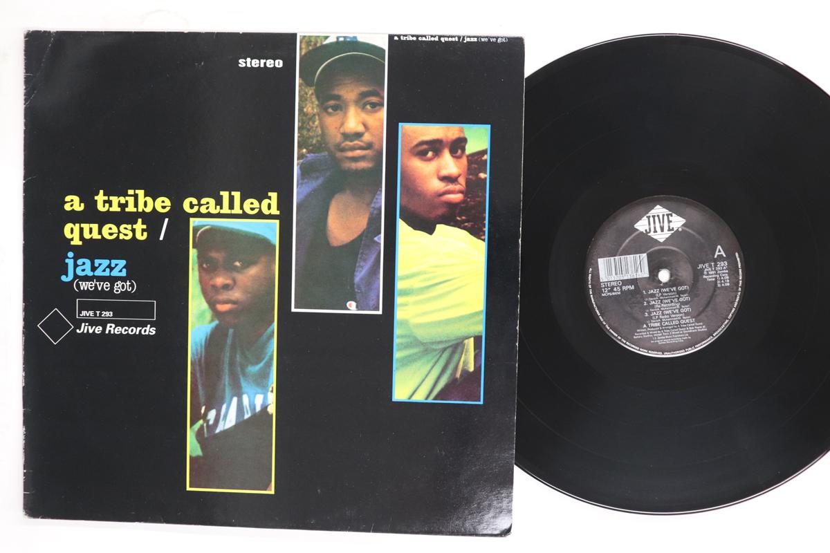 

LP Record A TRIBE CALLED QUEST Jazz Weve Got JIVET293 JIVE UK Rap HipHopRB Used