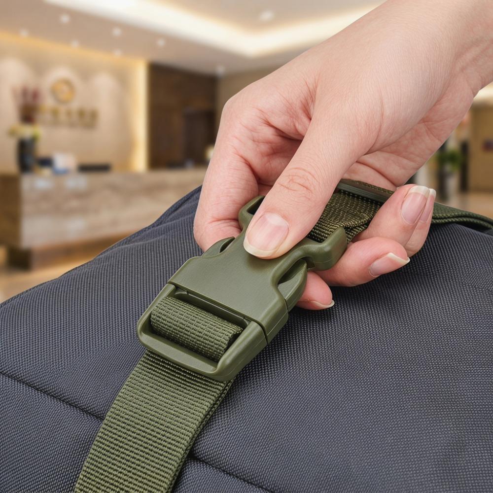 4 Pcs Polyester Travel Luggage Strap Portable Luggage Straps Durable Adjustable Packing Belt Travel зелёный