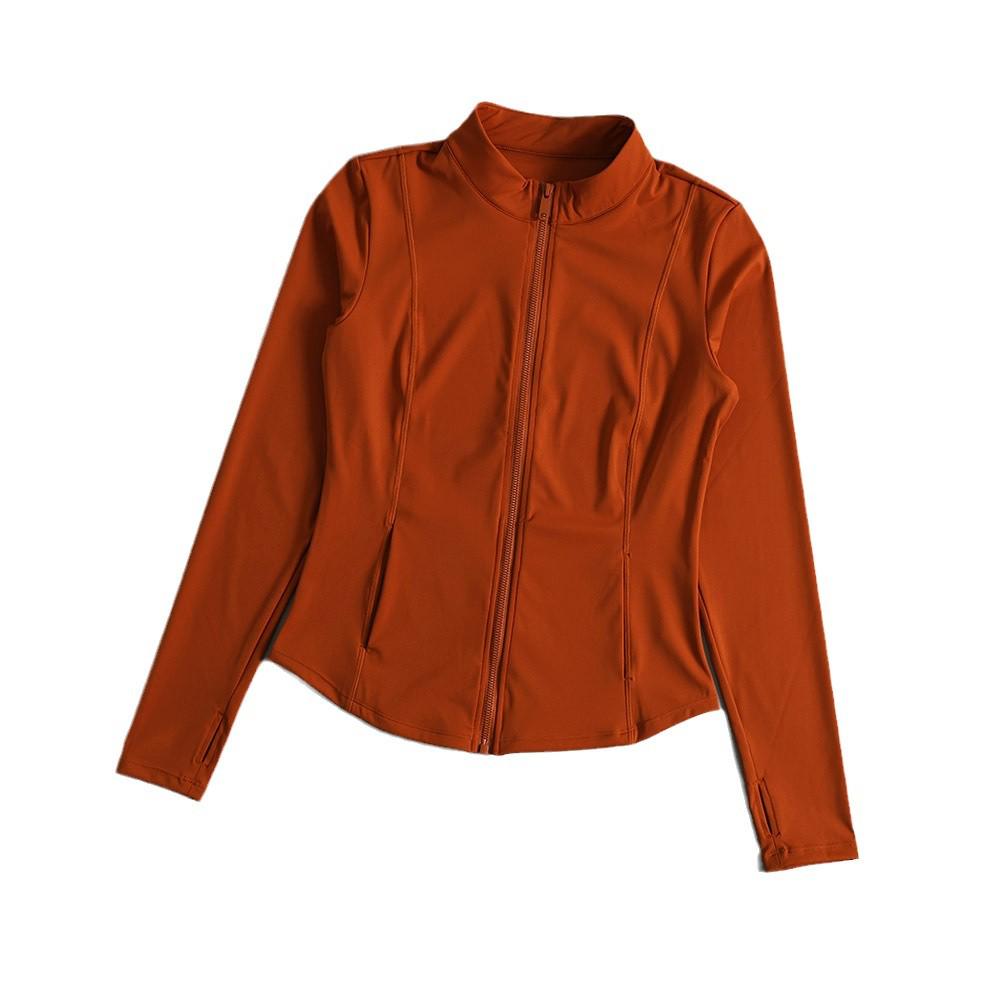 Women's Autumn & Winter Slimming Zipper Sports Jacket - Plus Size, Long Sleeve, Running Fitness Top