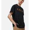 Li-Ning Wade Síň slávy Série Pohodlné Volné Sportovní tričko s krátkým rukávem Unisex Sportovní oblečení Černé AHST939-1