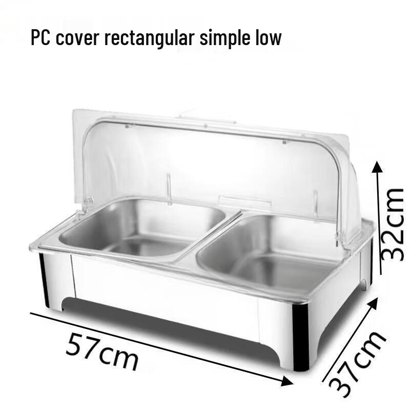 Commercial Stainless Steel Rectangular Buffet Chafing Dish