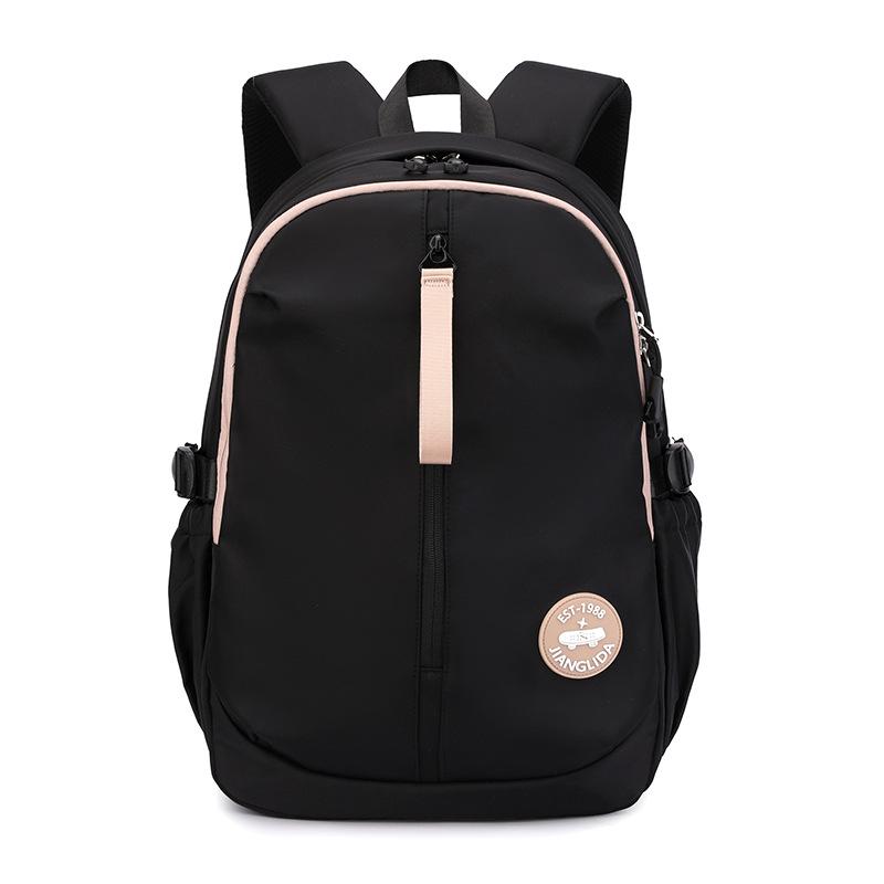 2026 New Burden Reducing Girl's Backpack Large Capacity Lightweight Waterproof Nylon School Bags Multi-layer Thickened Shoulder Strap Student Ruckpack
