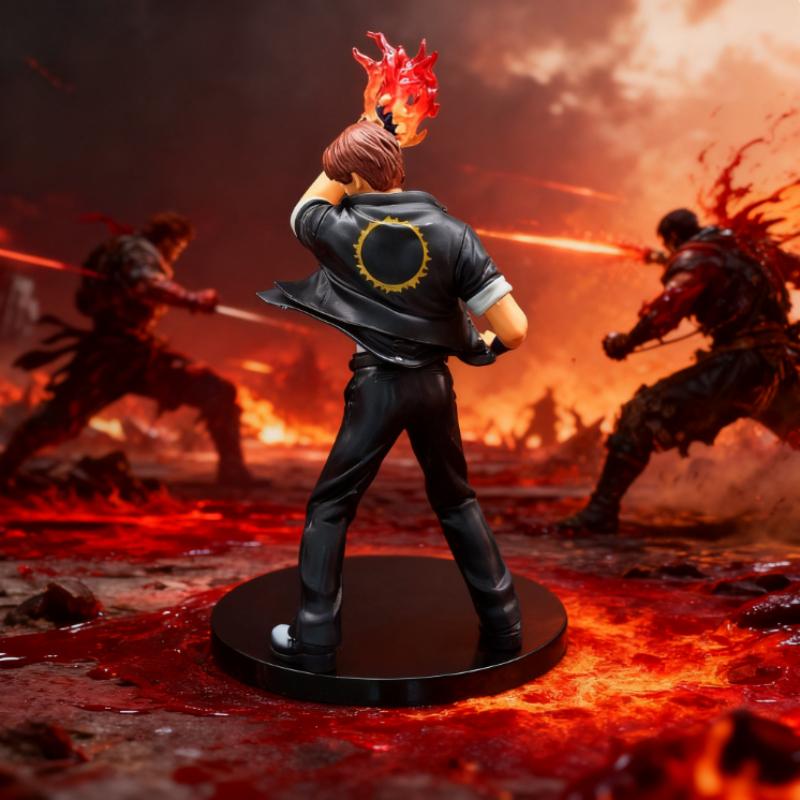 1 pieza SNK King of Fighters Portátil Santuario Kusanagi Kyobashi Portátil Regalo Masculino Figura de Anime