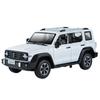 New 1:24 Tank 300 SUV Car Alloy Car Model Die-cast Metal Toy Off-road Car Car Model Sound and Light Pull Back Can Open The Door Children Boy Gift